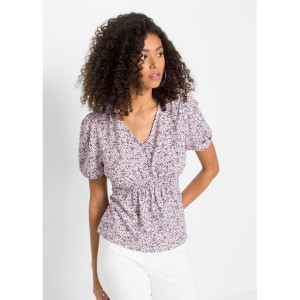 Bonprix Kreszowana Bluzka W Kwiaty 44-46 927877