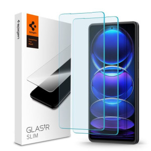 Szkło hartowane Spigen GLAS.tR Slim Xiaomi Redmi Note 12 Pro 5G/12 Pro+ Plu