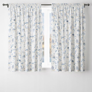 Zasłony Zasłonki Ozdobne+gwiazdki 155x155cm 2szt.