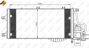 NRF 35531 Skraplacz, klimatyzacja