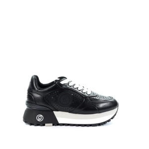 Damskie sneakersy czarne LIU JO BA3145 EX014 22222 - 39