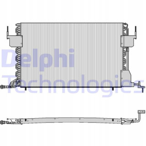 DELPHI TSP0225021 Skraplacz, klimatyzacja