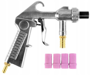 Pistolet Do Piaskowania Plus 5 Dysz Piaskowanie
