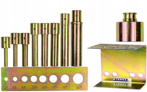 Adaptery Piny Do Prasy Pras Hydraulicznych 8 Szt.