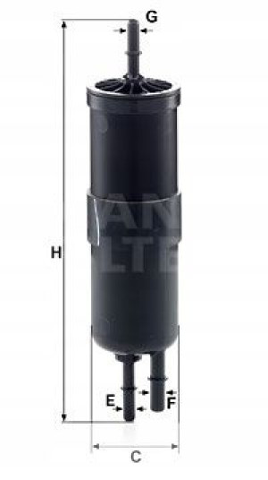 WK 6030 MANN-FILTER Filtr paliwa
