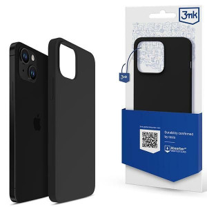 Etui 3MK Silicone Case Apple iPhone 13 czarny/black
