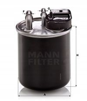WK 820/20 MANN-FILTER Filtr paliwa