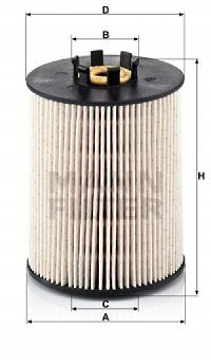PU 815 x MANN-FILTER Filtr paliwa