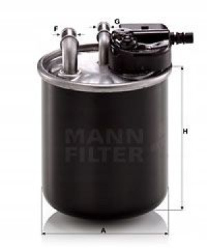 WK 820/21 MANN-FILTER Filtr paliwa