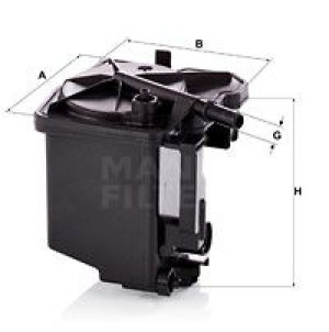 WK 939/2 z MANN-FILTER Filtr paliwa