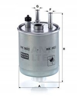 WK 9022 MANN-FILTER Filtr paliwa