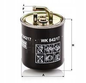 WK 842/17 MANN-FILTER Filtr paliwa