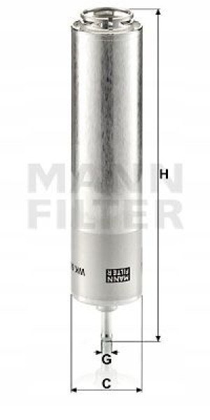 WK 5001 MANN-FILTER Filtr paliwa