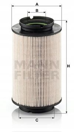 PU 936/2 x MANN-FILTER Filtr paliwa