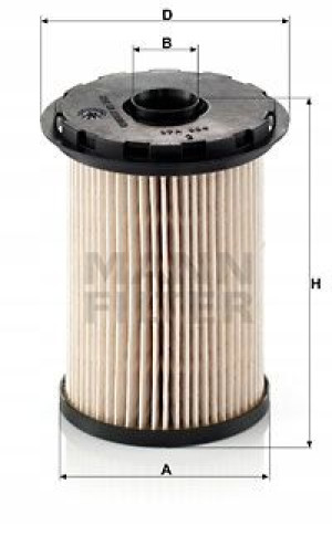 PU 731 x MANN-FILTER Filtr paliwa