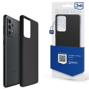 Etui 3MK Silicone Case Samsung Galaxy A52/A52s czarny/black