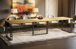 Stół Loft Ażurowe Nogi Ewerest 130-250 Kolory