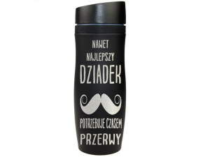 Kubek Termiczny Z Grawerem Dla Dziadka Prezent Na Dzień Dziadka