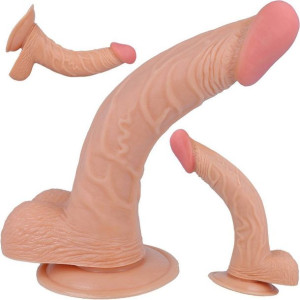 Realistyczne Dildo Naturalny Penis - Przyssawka