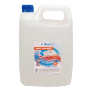 Mydło w pianie CleanPRO 5L pielęgnujące dłonie