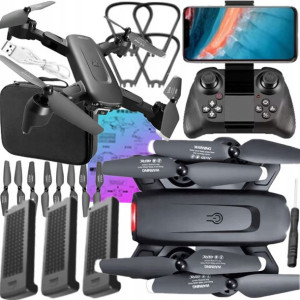Dron Z Kamera 4k Wifi Sterowany Zawis 500m Premium
