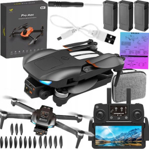 Dron Z Kamera 8k Wifi Zdalnie Sterowany Zawis 3000