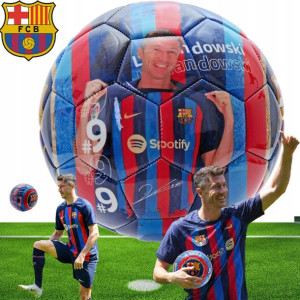 Najnowsza Piłka Nożna Barcelona R5 Lewandowski Pro