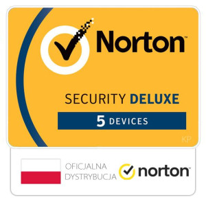 Norton Security Deluxe 5 stanowisk / 3 lata