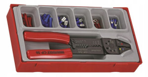 Zestaw szczypiec z konektorami Teng Tools TTCP122