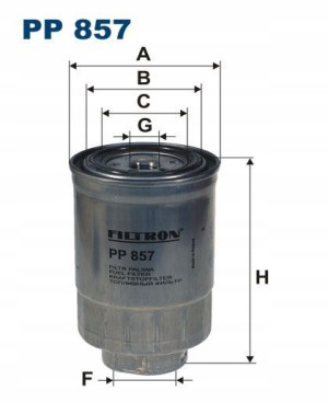 FILTRON PP 857 Filtr paliwa
