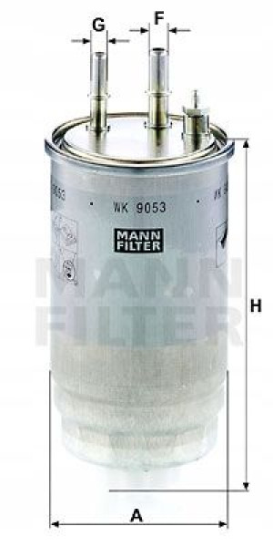 WK 9053 z MANN-FILTER Filtr paliwa