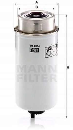 WK 8114 MANN-FILTER Filtr paliwa