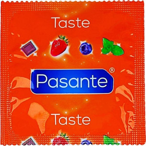Prezerwatywy Pasante Smakowe Jagodowe Zapachowe