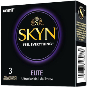 PREZERWATYWY UNIMIL SKYN ELITE 3 szt. Kartonik
