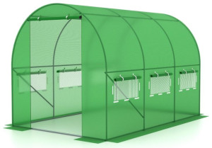Tunel Foliowy Szklarnia Foliowa Ogrodowa 6x3x2m