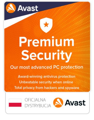 Avast Premium Security 5PC / 1Rok