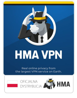 HMA! Pro VPN HideMyAss! - 5 stanowisk / 2 lata