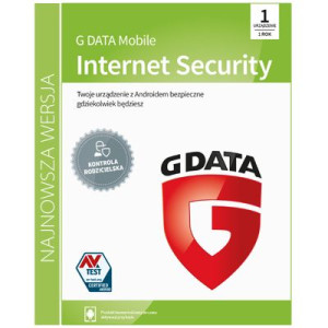 G Data InternetSecurity for Android 3 urz. / 1rok