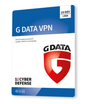 G Data VPN 10 stanowisk / 1 rok