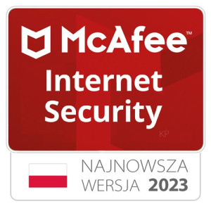 McAfee Internet Security 3 stanowiska / 1rok