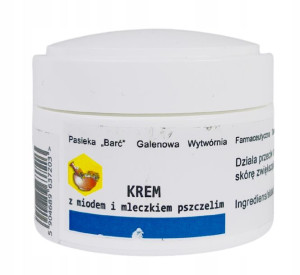 BARĆ Krem z Miodem i Mleczkiem Pszczelim 50ml