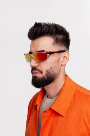 Sportowe okulary przeciwsłoneczne polaryzacyjne lustrzanki POLARISS POL 102