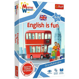 Trefl Gra edukacyjna English is Fun/Mistrz Wiedzy