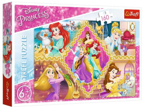 Trefl Puzzle Przygody księżniczek 160 el.