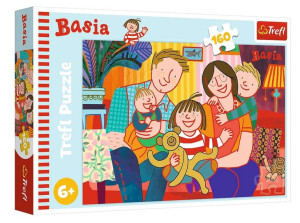 Trefl Puzzle Poznaj Basię 160 el.