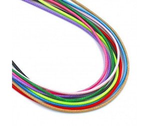 Sznurek Jubilerski Powlekany 1,5mm Mix 10x30cm