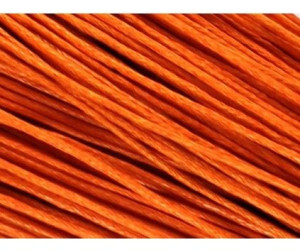 Sznurek Jubilerski Bawełniany Woskowany 1,5mm 4m pomarańczowy