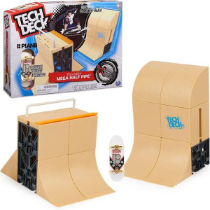 Tech Deck fingerboard zestaw rampa Mega Half Pipe + deskorolka