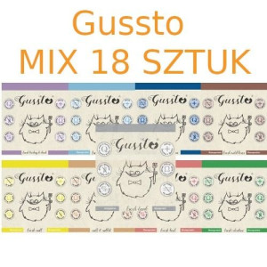 Gussto Fresh - mix 18 sztuk duże puszki