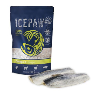 ICEPAW filet z łososia i śledzia dla kota 85g